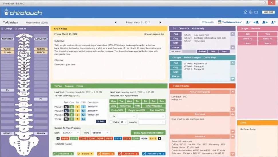 Chirotouch-EMR-Software